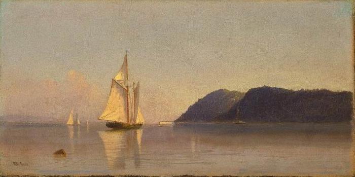 unknow artist Boats on the Hudson oil painting image
